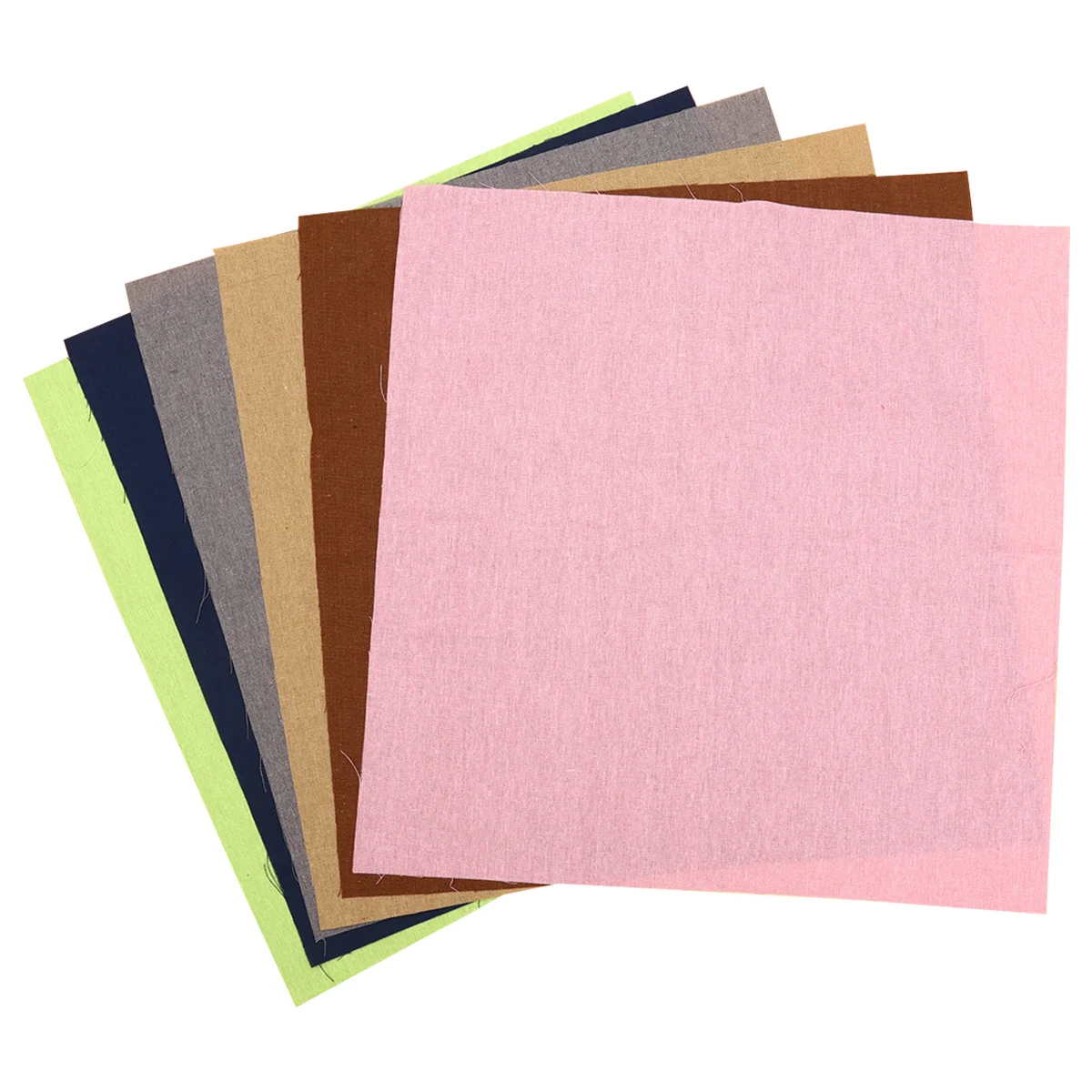 

14Pcs Cotton Fabric Solid Color DIY Materials Handmade Patchwork for Sewing Quilting Scrapbooking Linen Cloth Handmade Patchwork