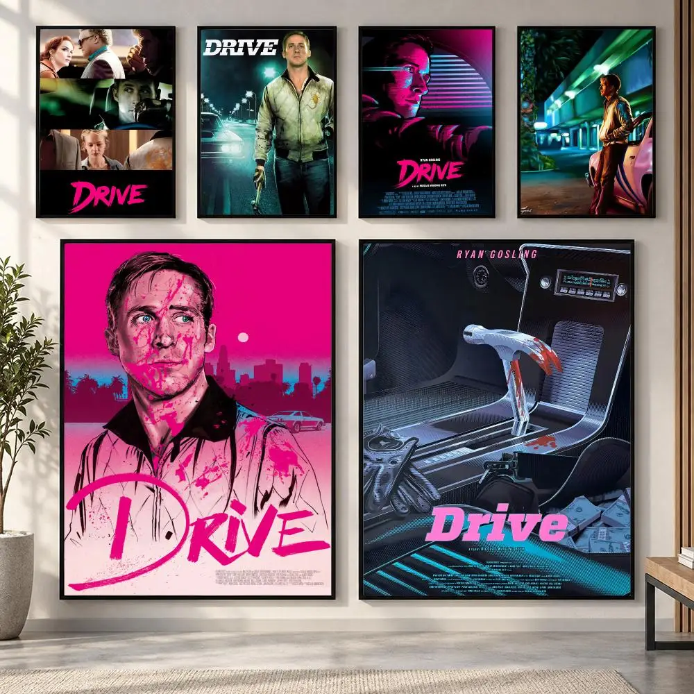 Drive Poster HD art sticky wall waterproof home living room bedroom bar aesthetic decoration