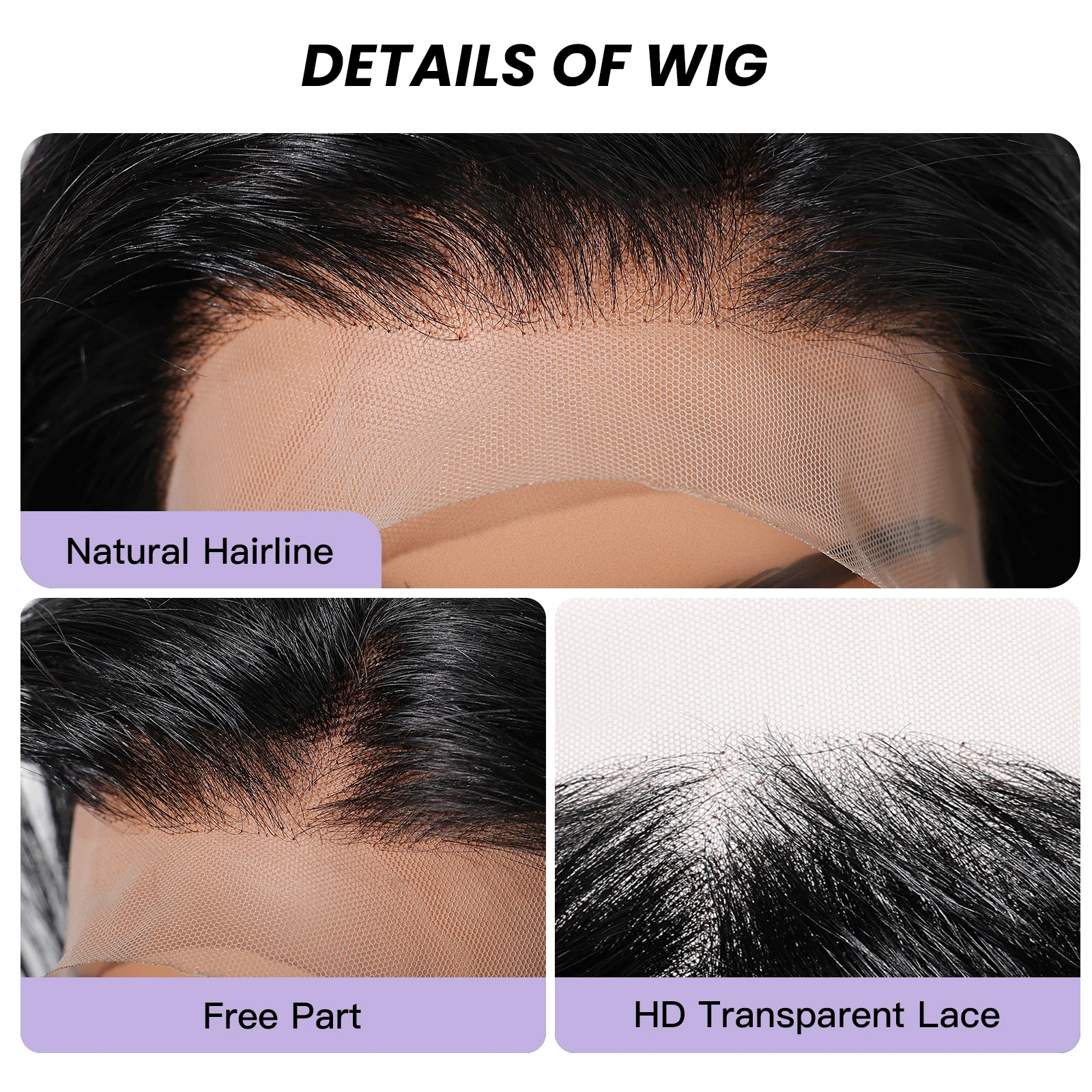 13*4 Lace Front Human Hair Bob Wigs Short Straight Black Wigs for Women Natural Hairline Free Part 10 Inches Human Hair Wigs