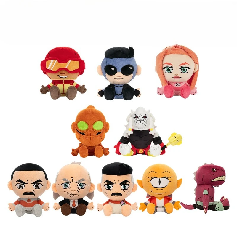 

2026 New Stock Hero Anime Plush Doll Soft Stuffed Toy Cute Cartoon Plushie Kawaii Collectible Figure Kids Birthday Gift