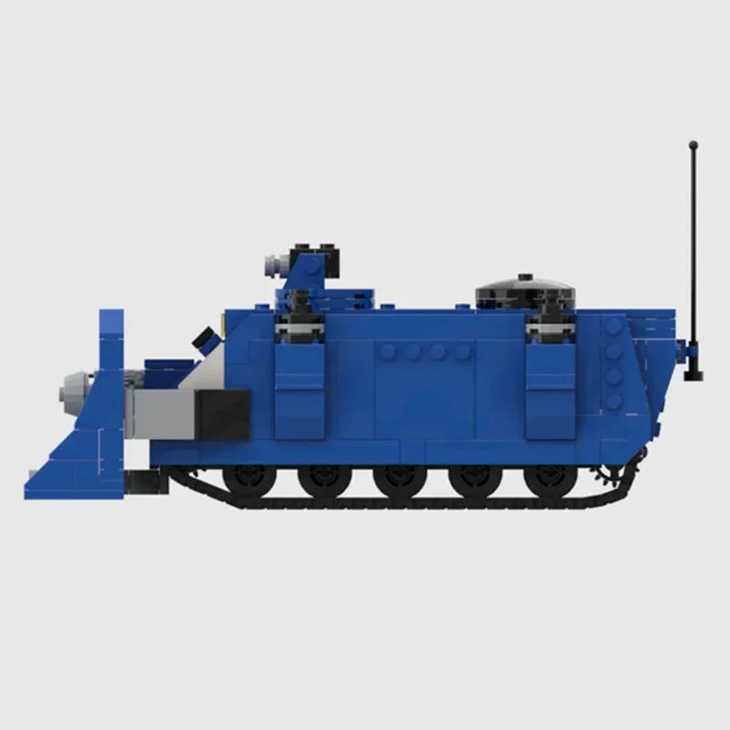 Technische Moc Bricks Model Militaire Vindicator Siege Tank Modulaire Bouwstenen Geschenken Speelgoed Voor Kinderen DIY Sets Assembleren