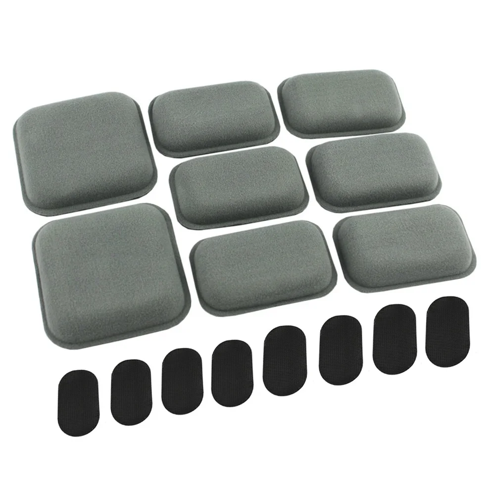 VULPO Tactical Helmet Protective Pad Replacement Pads Set  Foam Soft Cushion For FAST/MICH/ACH Helmet