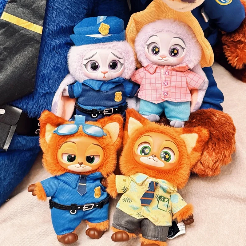 ديزني Zootopia سلسلة صندوق أعمى لطيف جودي نيك الفينيل أفخم قلادة مفاجأة صندوق Bellwether أنيمي دمية المفاتيح صندوق غامض لعبة