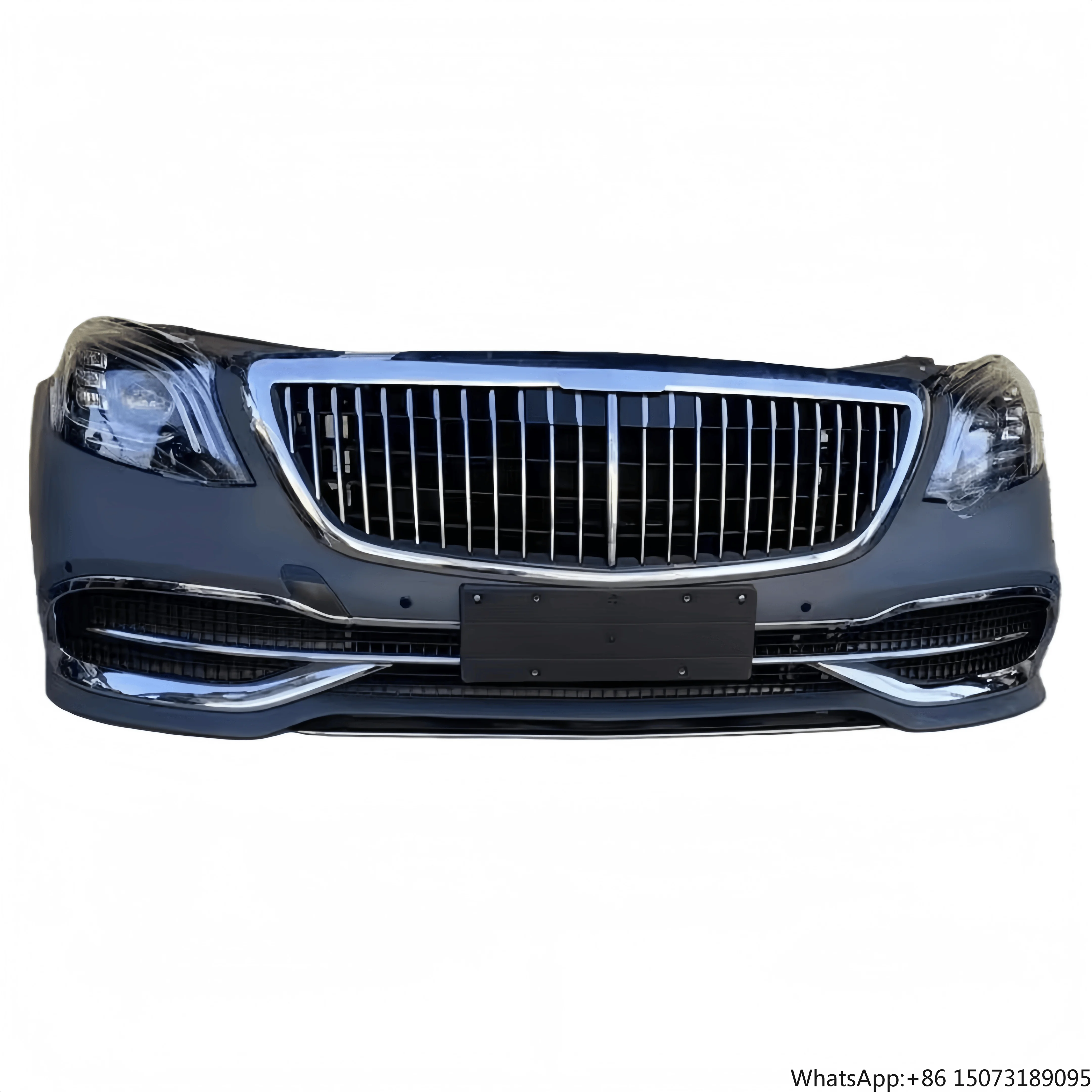 For  Front Complete W222 Bumper S400 Guard Assembly S500 Surround S600 Grille S680 Headlights Hood Fender Doors Original