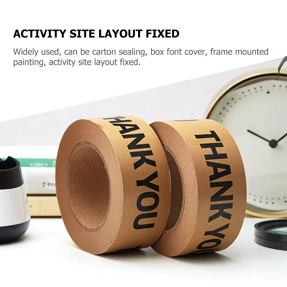 Buffalo Paper Tape Parcel Sealing Self-adhesive Strip Shipping Box Masking Packing Packaging