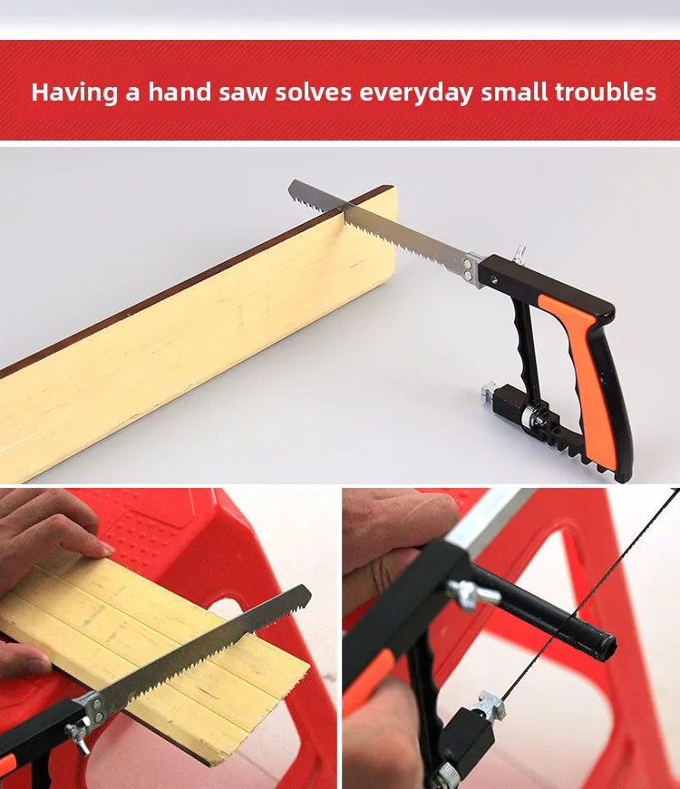 12 قطعة منشار يدوي سحري متعدد الوظائف منشار النجارة، صغير صغير، منشار لاتيه عالمي لأعمال النجارة مباشرة من المصنع