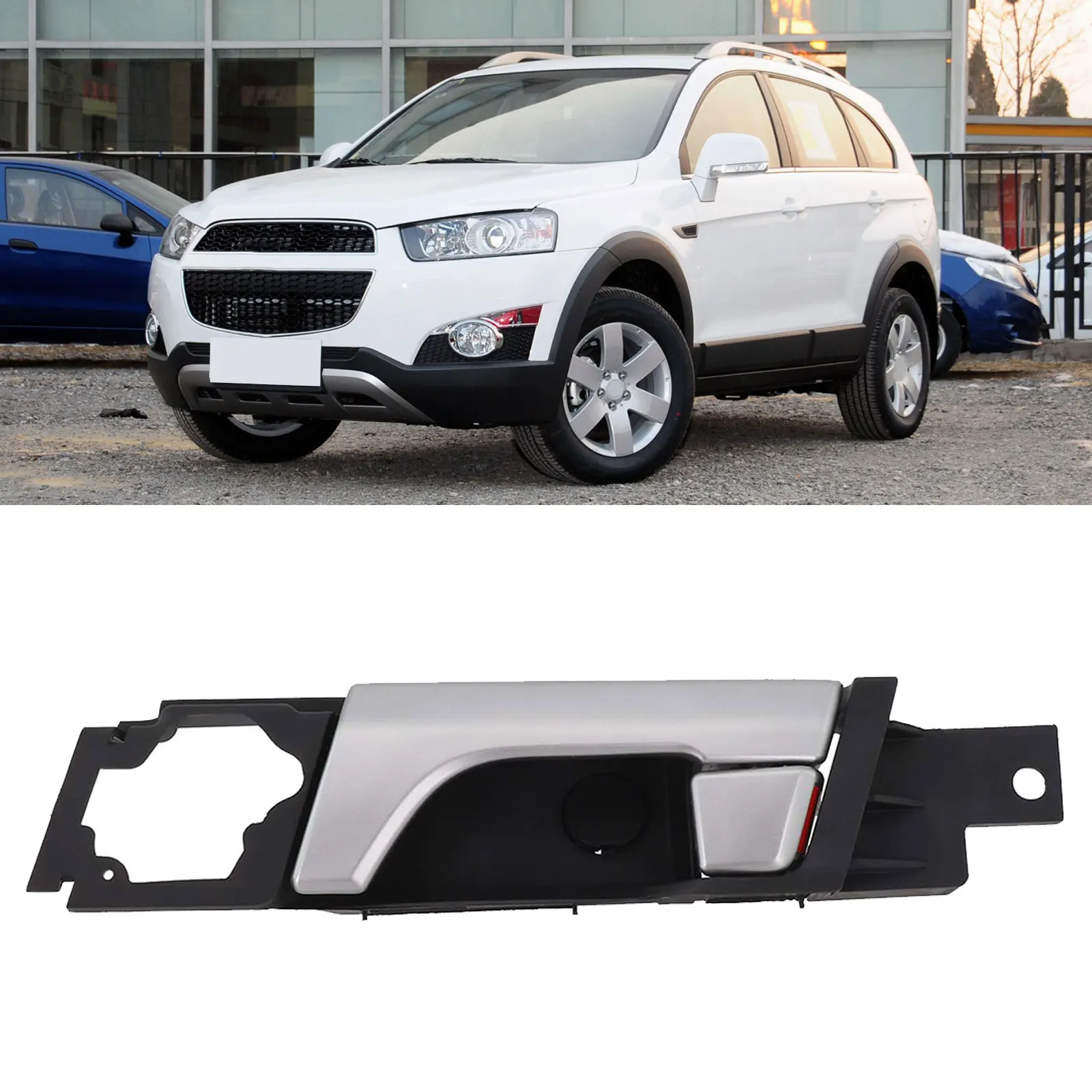 Replacement Front Interior Door Handle for Chevy For Captiva from Year Range of 2006 to 2012 Built to Last with OEM No 95919438