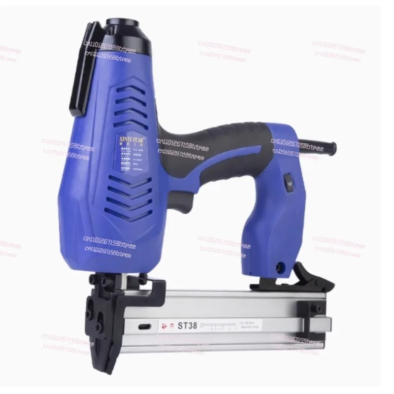 

ST38 Concrete Nail Gun 220V Electric Strong Concrete Nailer 1-1/2" Battery Rivet Gun Cement Construction Tool