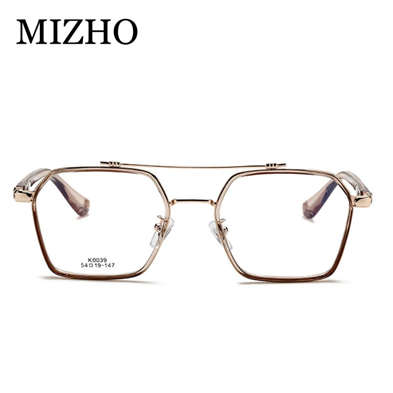 MIZHO Filtering Protect Eyesight Anti Blue Light Glasses Men Ultra light weight Blocking Glare Tony Stark Glasses Frame iron Man