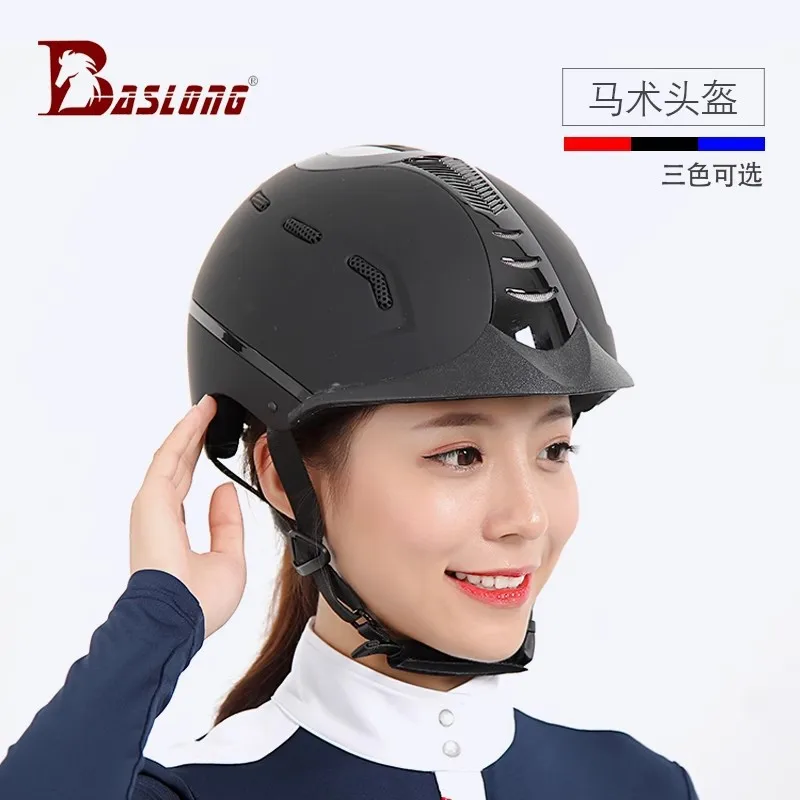 Eight-foot Dragon Obstacle Racing Helmet, Breathable, Safe and Adjustable Equestrian Riding Helmet for Men, Women and Children