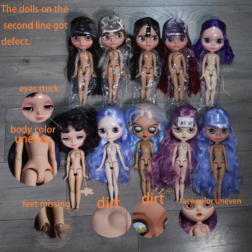 【1 In Stock】}ICY DBS Blyth Doll Joint Body 1/6 BJD Special Price OB24 Toy Gift