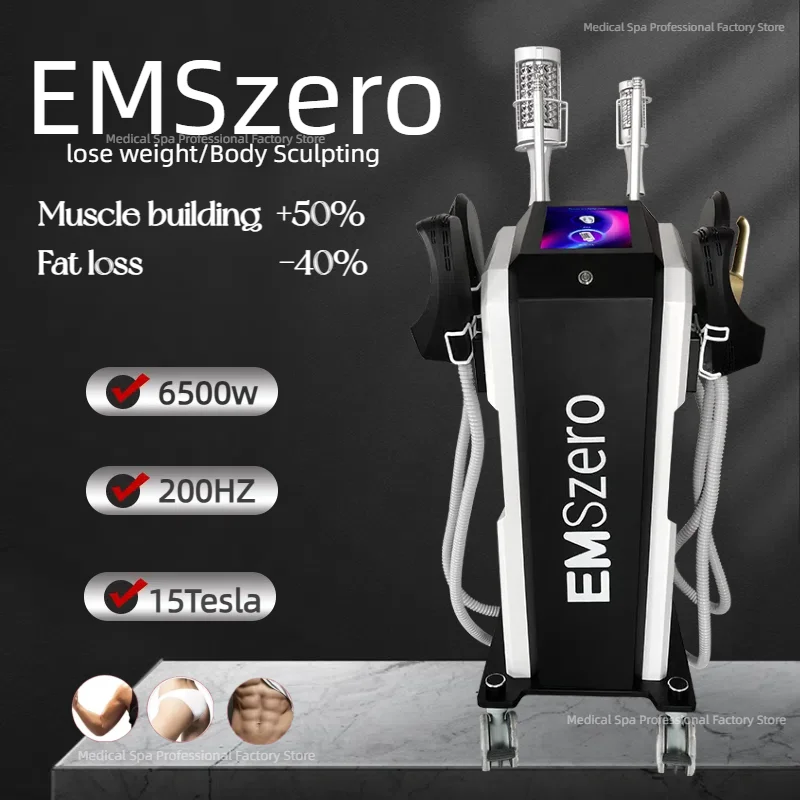 EMSzero 360 Degree Lift Face Weight Loss Fat Reduction Inner Ball Roller Body Sculpting Muscle Massage Slimming Beauty Equiment