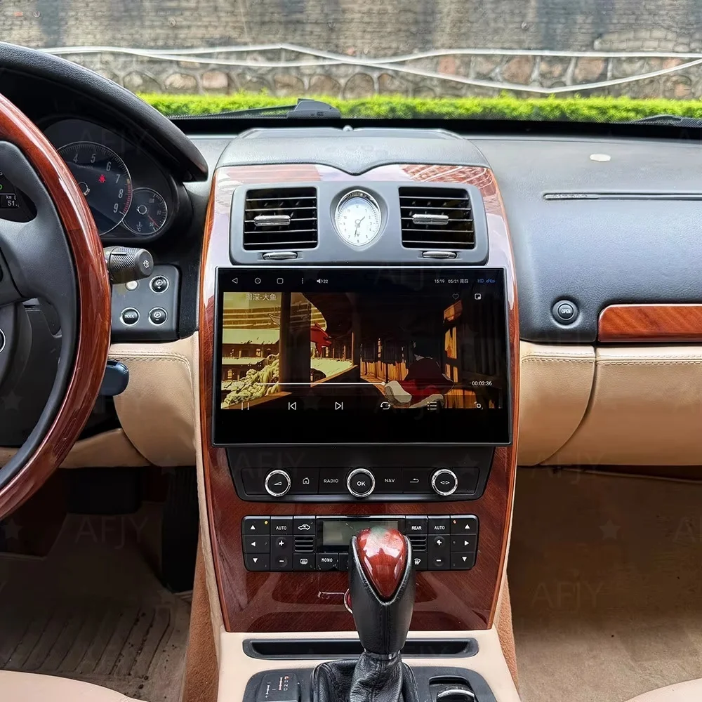 Для Maserati Quattroporte 2008-2012: Автомагнитола Android с мультимедиа, видео, Carplay, GPS-навигацией и стереосистемой (головное устройство)