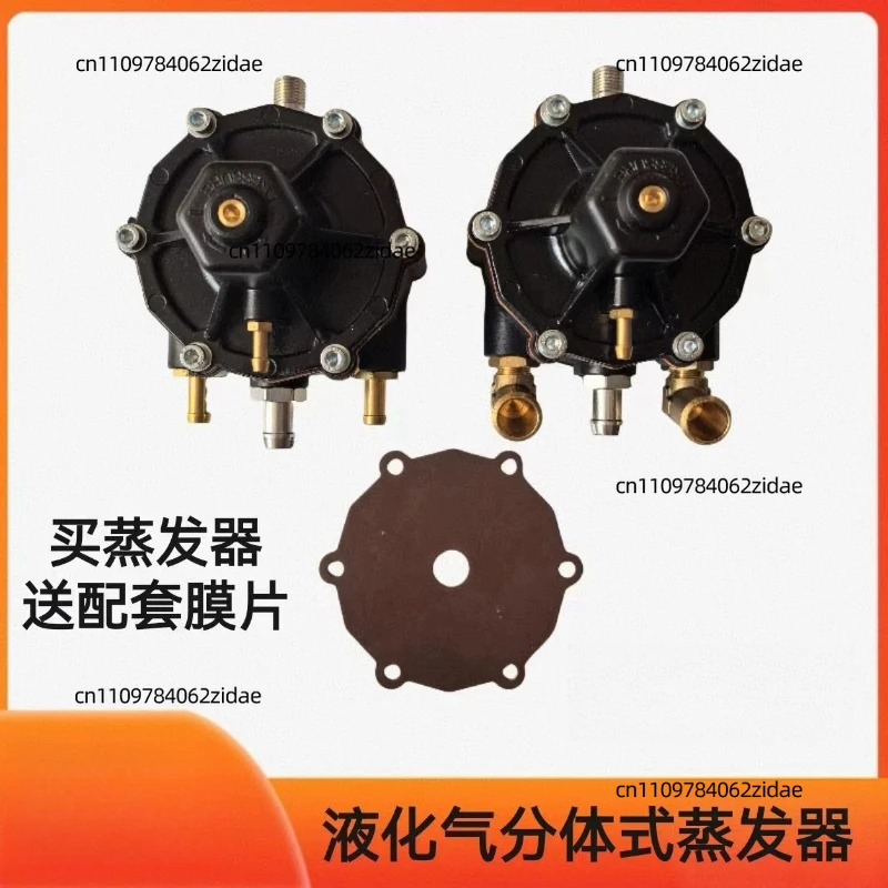For LPG Split Evaporator Vaporizer Large Water Channel Pressure Reducer Fast Preheat for Car Gas Conversion