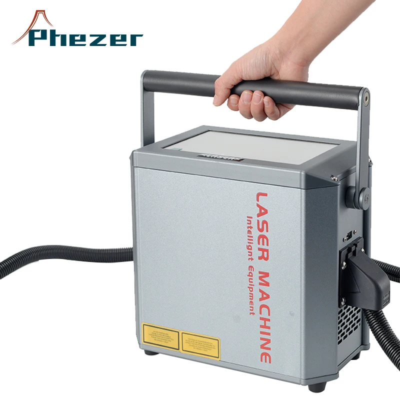 Portable Fiber Laser Marking Machine Marker for PVC PE Pipe