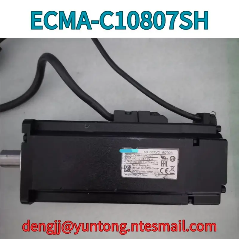 

second-hand Motor ECMA-C10807SH test OK Fast Shipping