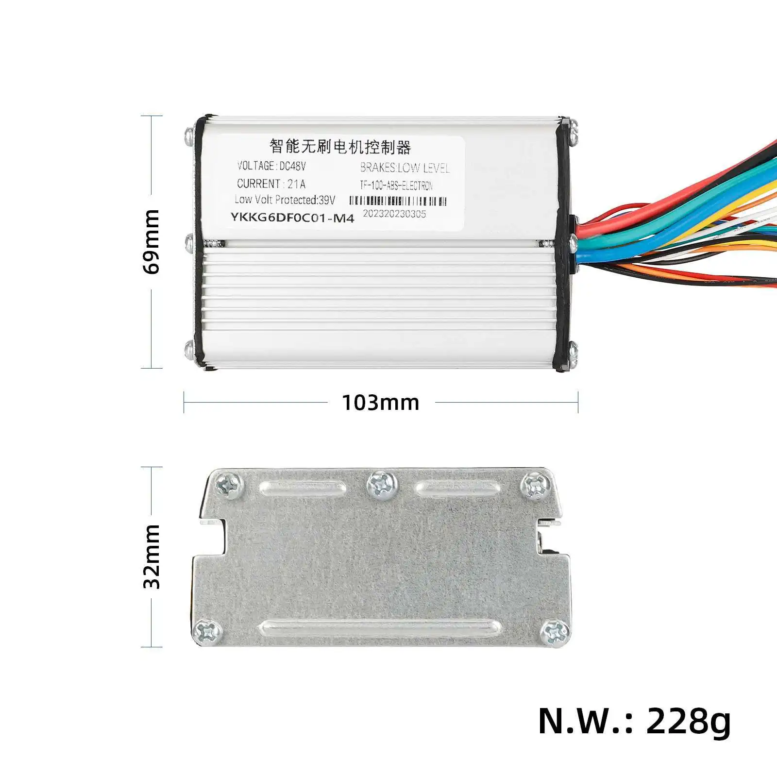 36V 48V Brushless Motor Controller Dashboard Kit for KUGOO M4 Electric Scooter 5 Pin 6 Pin Display Repair Spare Parts