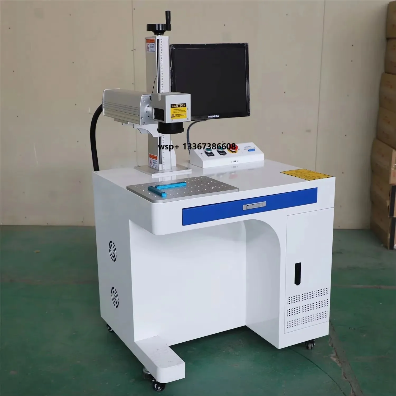 Jewelry engraving gold and silver engraving machine 30w 50w marking machine metal plastic bottle stainless steel