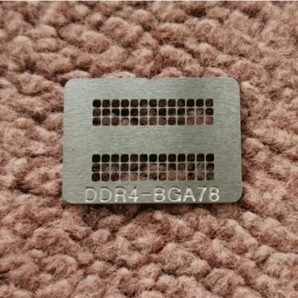 

DDR4 DDR5 NANA Memory Stencil BGA96 BGA78 BGA82 BGA102 Stencil Reballing stencil