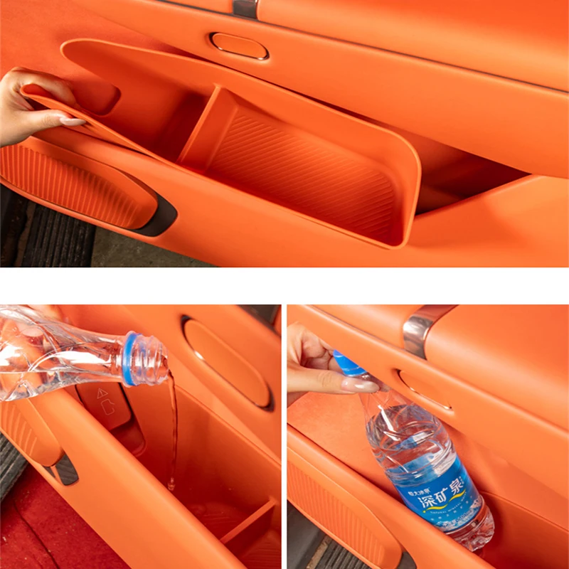 Fit For Lynk&Co 900 2025 Car Door Storage Box Storage Pocket Umbrella Bucket Door Groove Pad Interior Upgrade Accessories