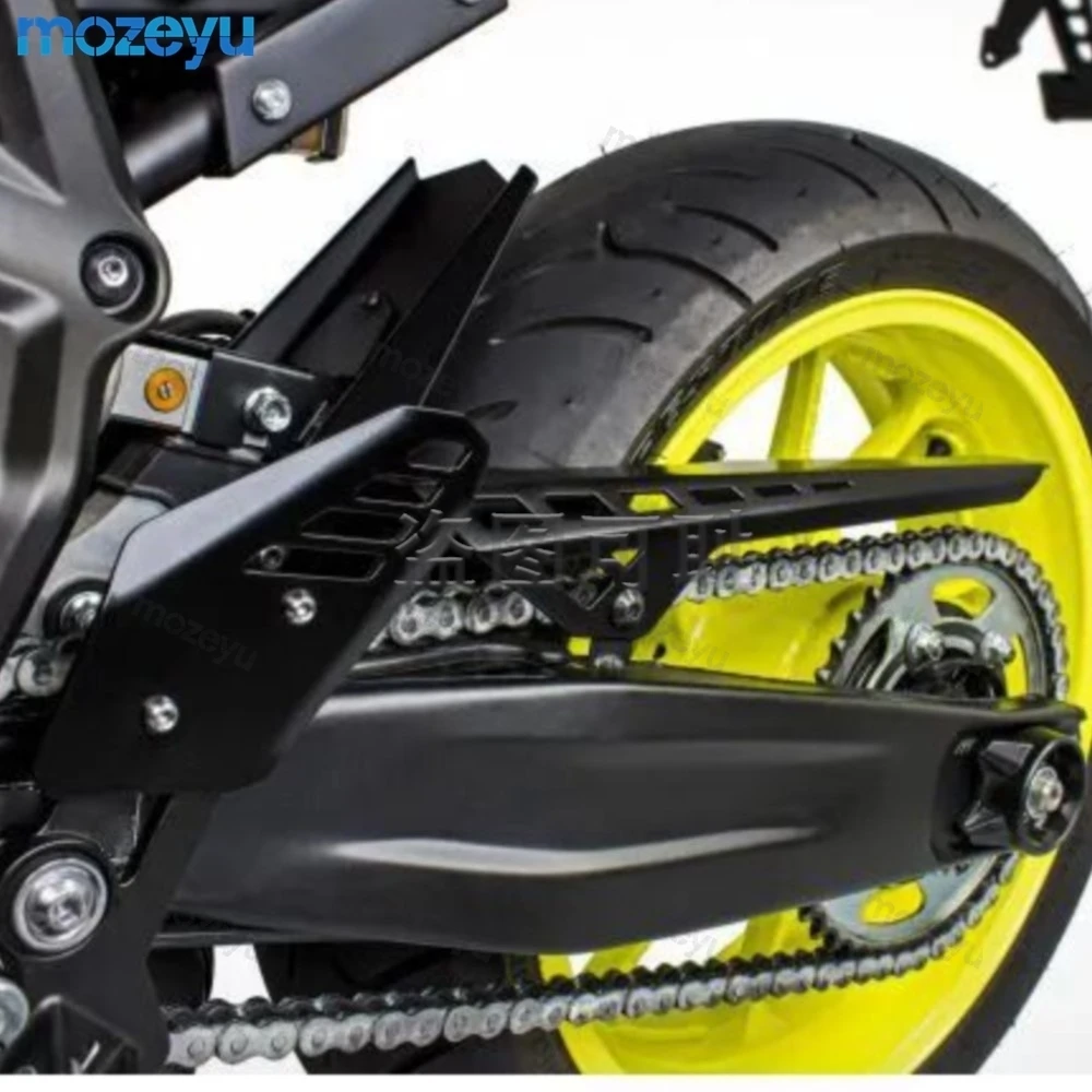 For YAMAHA MT-07 MT07 TRACER 700 7 GT FZ-07 XSR 700 XTribute YZF R7 XSR700 Chain Guard Cover Rear Fender Tire Hugger Mudguard
