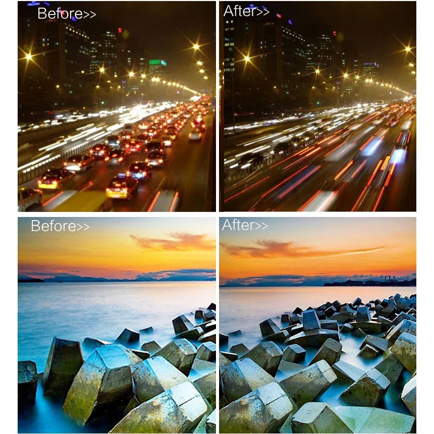 니콘 캐논 소니용 조정 가능한 ND2-400 중립 밀도 페이더, 가변 ND 필터, 37 40.5 43 46 49 52 55 58 62 67 72 77 82 86 mm