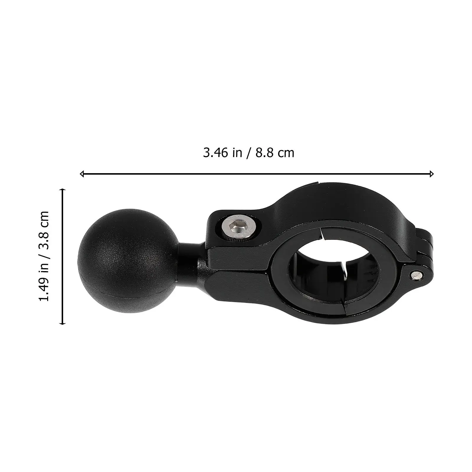 1Set Motorcycle Handlebar Ball Mount Base Aluminum Alloy for Phone Holder Camera Holder Adapter Balls Mount Base