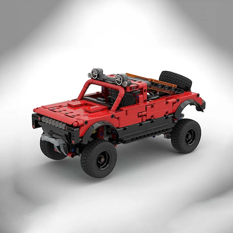 Modèle de voiture urbaine Moc briques de Construction camion tout-terrain 42213 modèle modulaire blocs technologiques noël bricolage jouet Construction cadeau