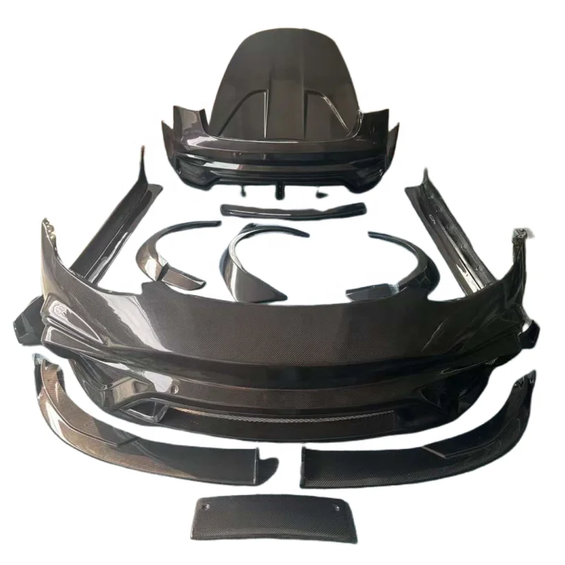 

Custom high-quality IMP Style carbon fiber body Kit front and rear bumper side skirt Fender spoilers for Tesla Model 3