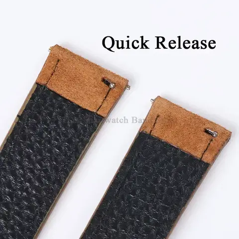 विंटेज साबर लेदर वॉच स्ट्रैप 18mm 19mm 20mm 22mm 24mm Seiko के लिए Huawei GT4/3 हैंडमेड स्टिचिंग क्विक रिलीज़ ब्रेसलेट 8 best sales साबर घड़ी का पट्टा - №6