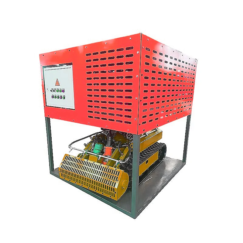 Mud Cleaning Robot Submersible Crawler Dredge Pump 100m3 h For Pond Lake Reservoir Bottom Sediment Removal Customized