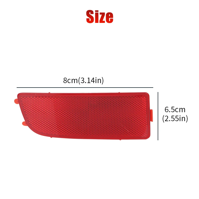 Rear Bumper Reflector Cover For Mercedes Benz Sprinter 3500 2010-2018 VW Crafter Accessories No Bulbs 9068260040 9068260140