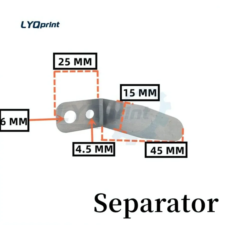 

Лучшее качество, 1 пакет (100/50 шт.) 102 105 106 142 162 Детали печатной машины сепаратора для KBA