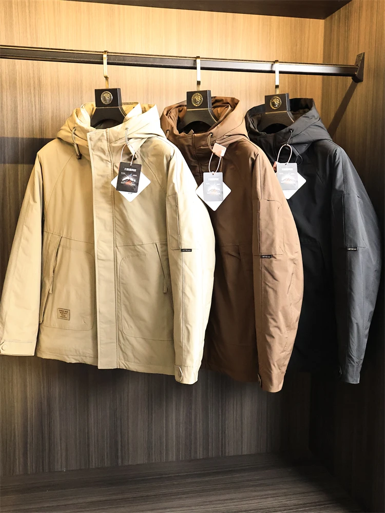 

Мужская уличная ветрозащитная водоотталкивающая футболка с подкладкой Fce Jaet, износостойкая футболка против морщин в одном технологическом пальто