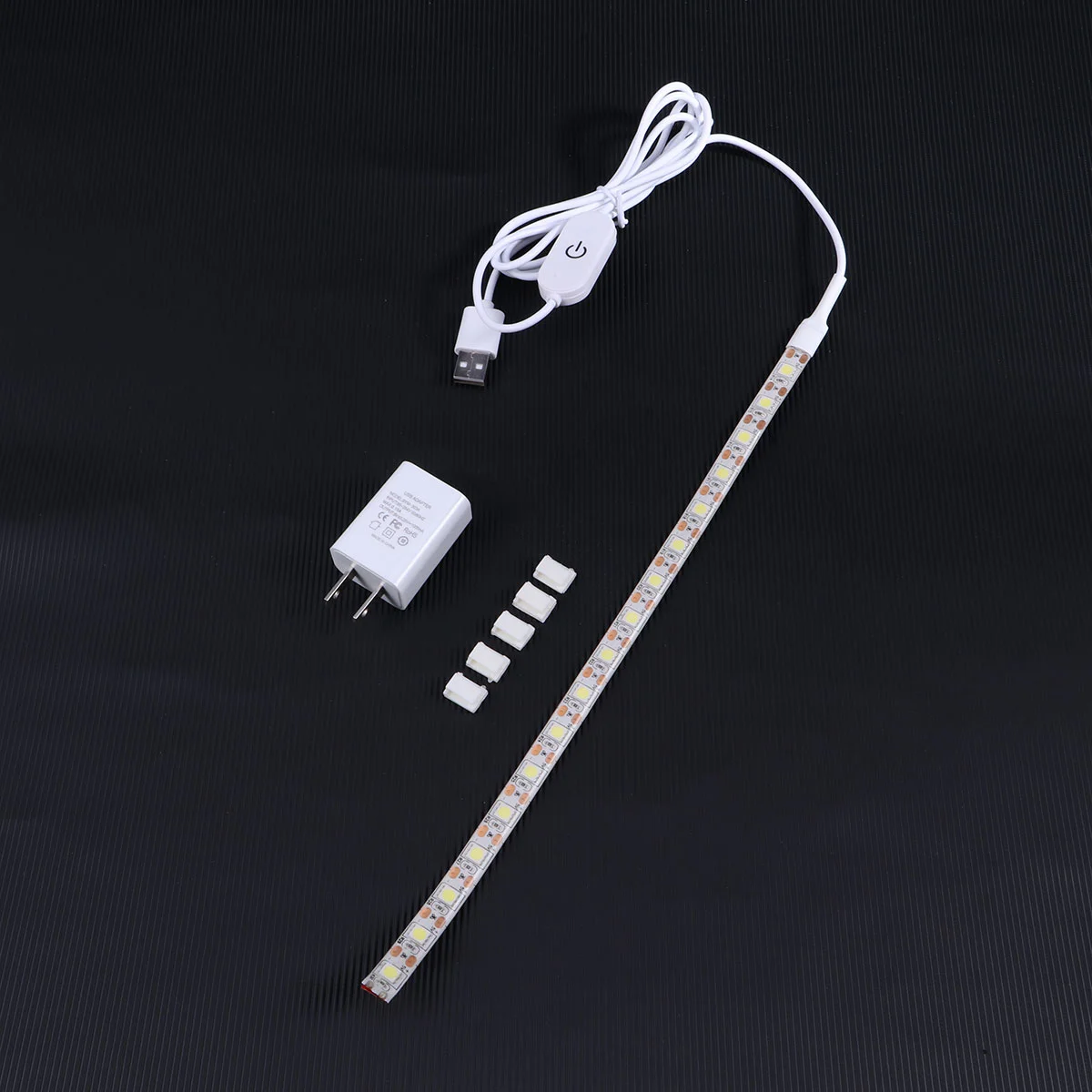 

30cm 4000k 5V USB Powered LED Strip for Sewing Machine Lighting Kit with Touch Dimmer IP65 (Pure White)