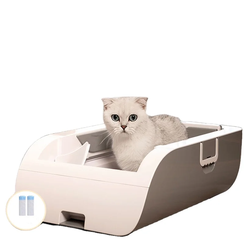 Automatic Cat Litter Box Smart App Control Self Cleaning Litter Boxes Cat Sandbox Electronic Pet odor toilet