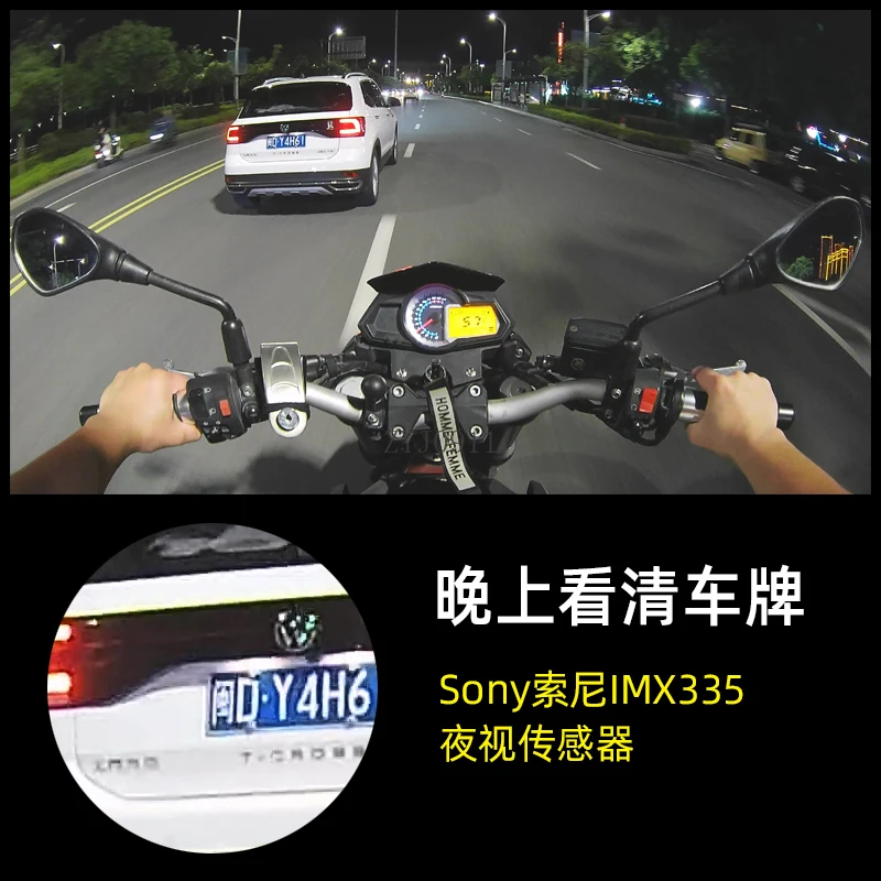 *Thumb Action Camera 4K Motorcycle Driving Recorder Fishing Riding Anti-shake Water
