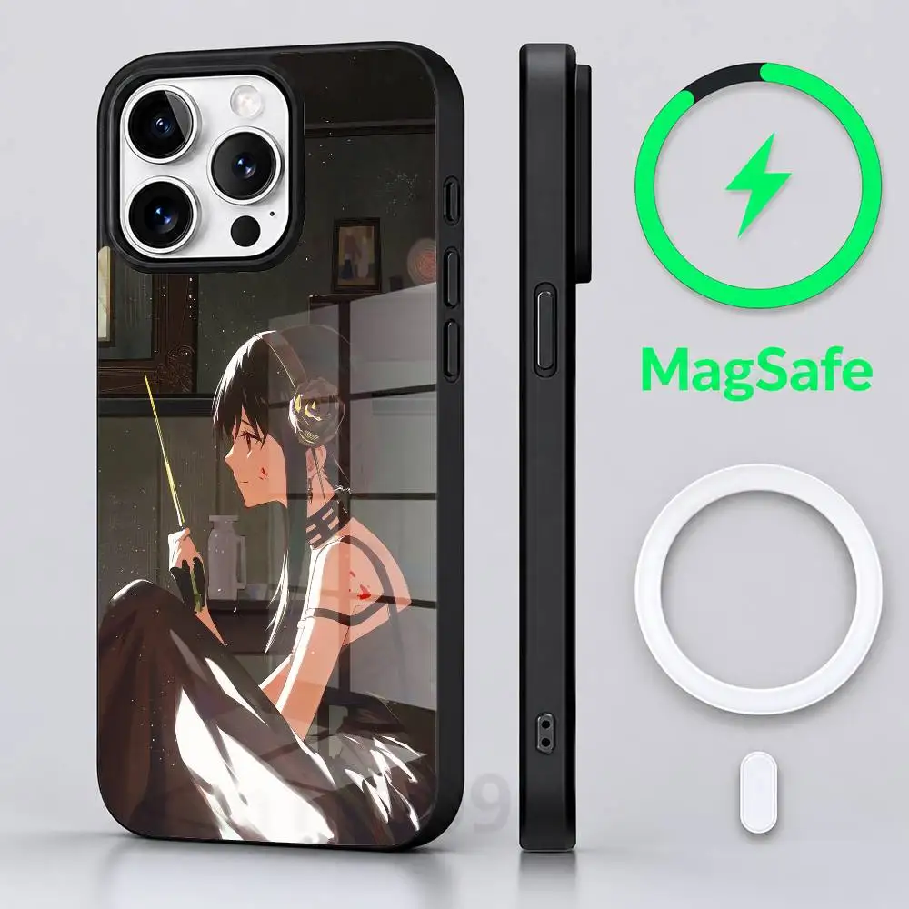 anime Yor Forger  Phone Case For iPhone 17 Air 16 15 14 13 12 11 Pro PROMax Plus Mini