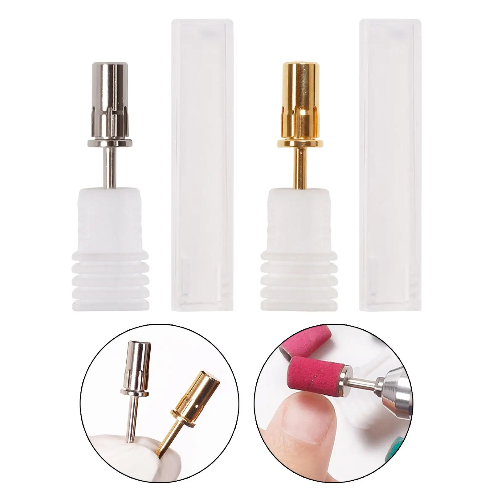 Nail Drill Bit Premium Durable Shaft Bits for Nails for Acrylics Gel Nails