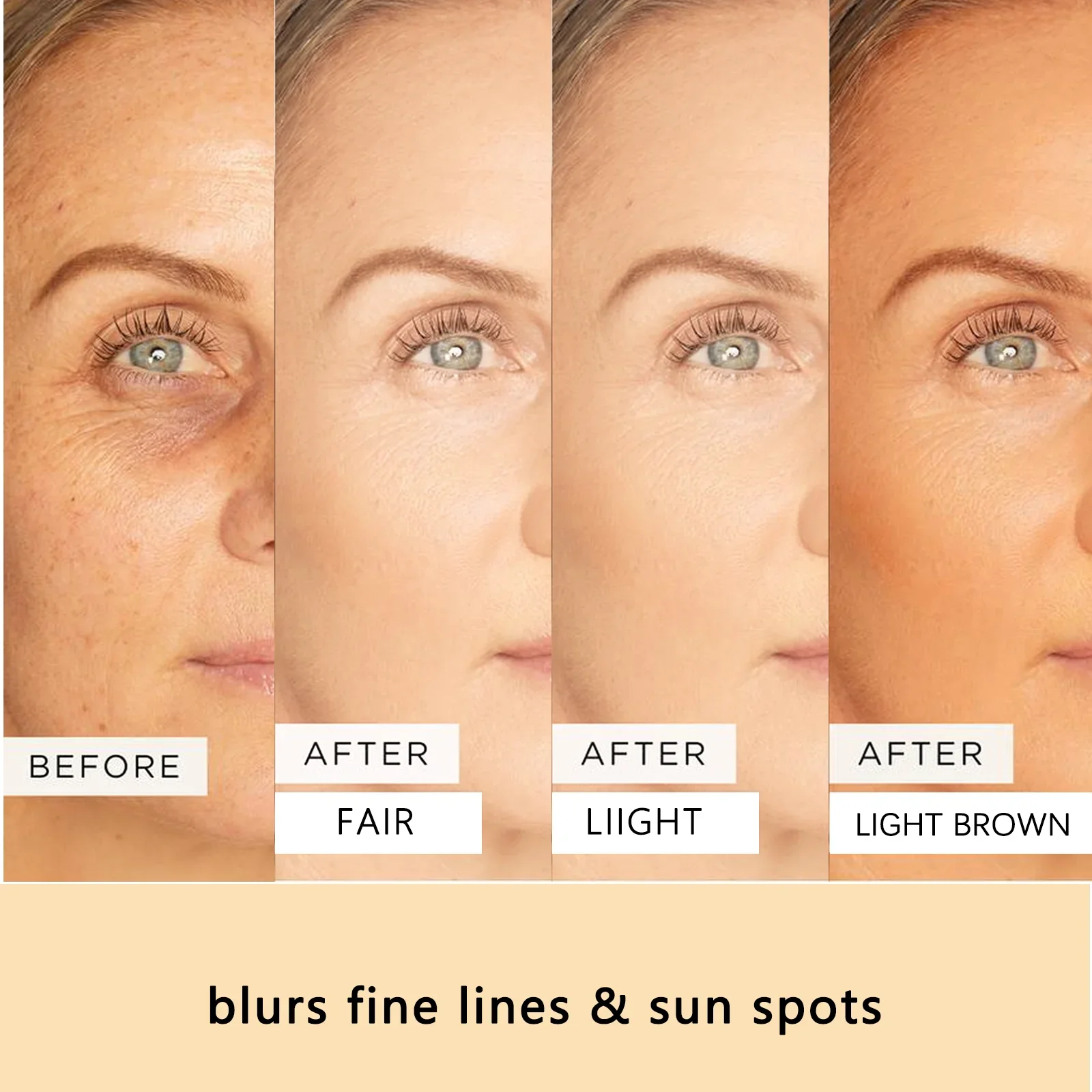 BB كريم واقي من الشمس مسحوق نفخة ترطيب الأساس المخفي تبييض السيطرة على النفط تجميل ضد الماء مستحضرات التجميل