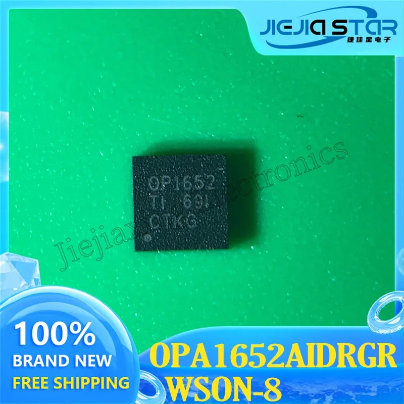 

OPA1652AIDRGR OPA1652A OP1652 WSON8 Audio Amplifier Chip IC 100% Brand New and Original Electronics