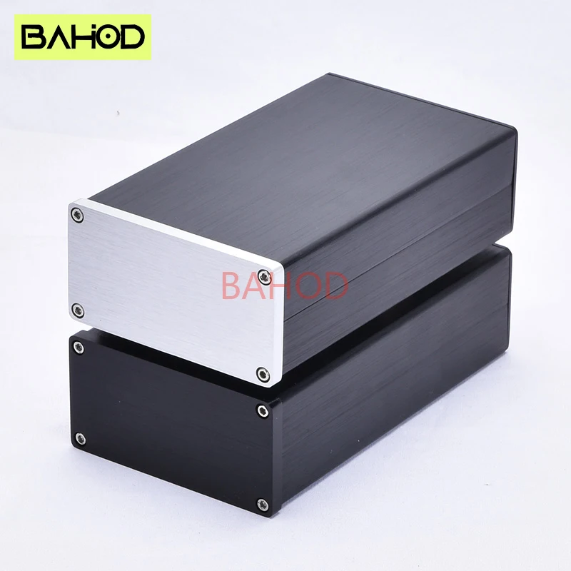 

BAHOD 92*47*158mm All Aluminum Chassis Housing Brushed Oxide For DAC Amplifier Preamplifier DIY Chassis Housing