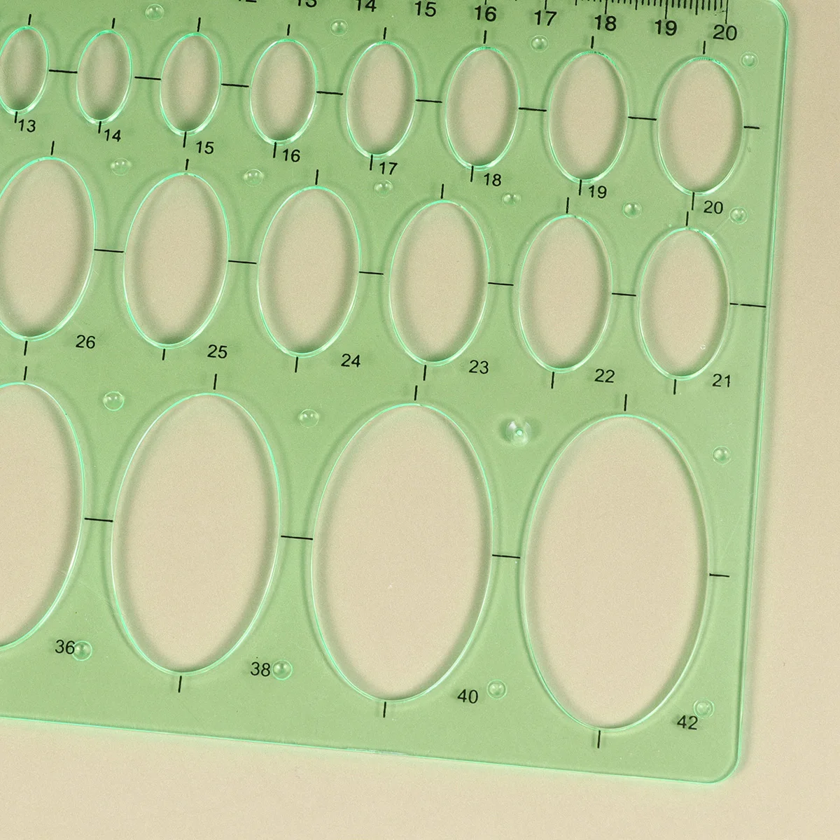 

2Pcs Math Measurement Template Rulers Geometric Drawing Tools Precision Plastic Rulers for Art Design Architecture Drafting