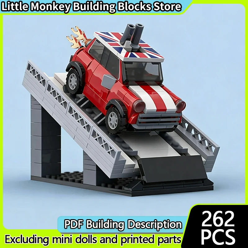 

Speed Racing Car Model MOC Building Bricks Small Sporty Car Modular Technology Children Holiday Gifts Assemble Toys Suit