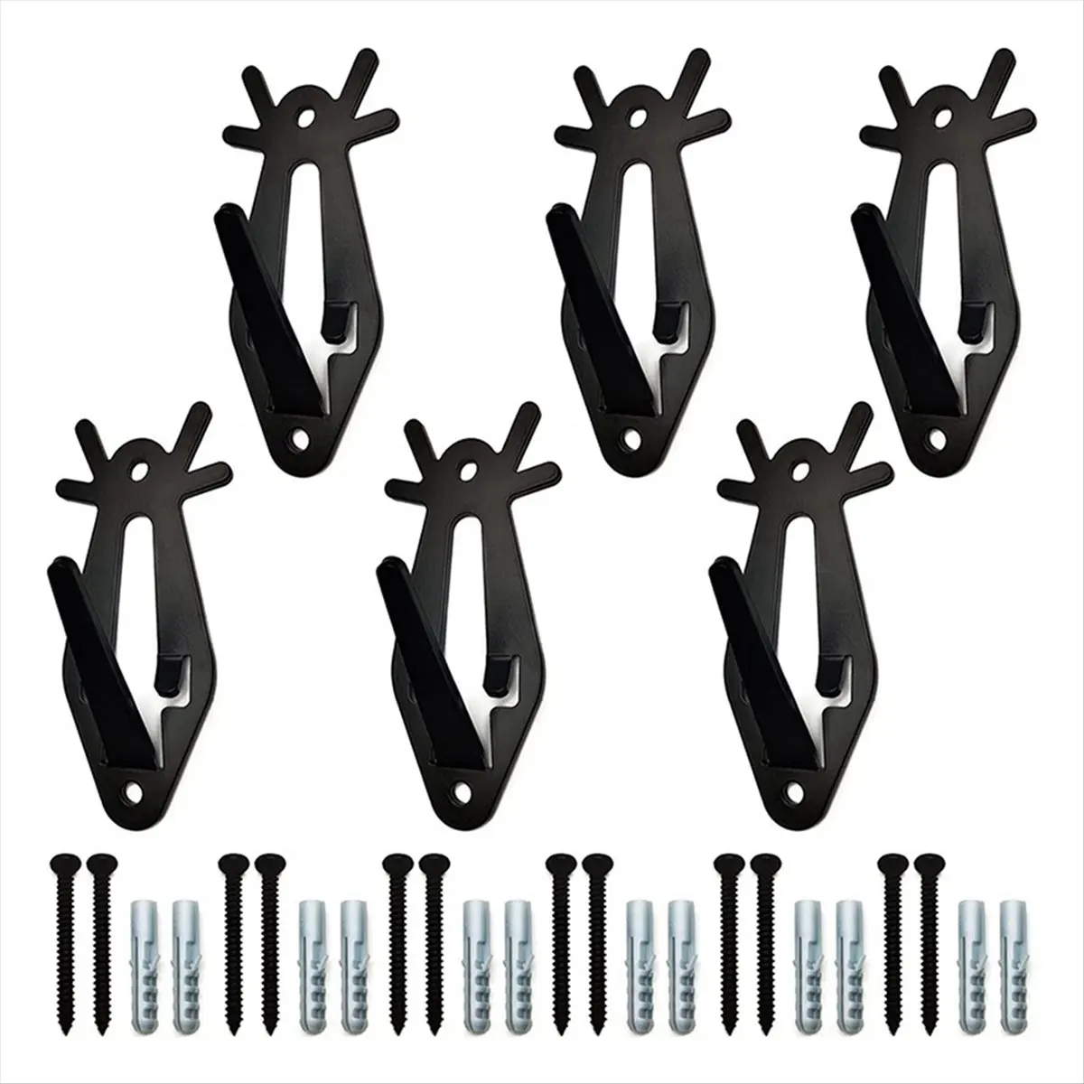 A95G European Mount Skull Hanger Deer Skull Mount Metal Wall Mount Animal Skull Display Stand Wall Mount Trophy Display Racks