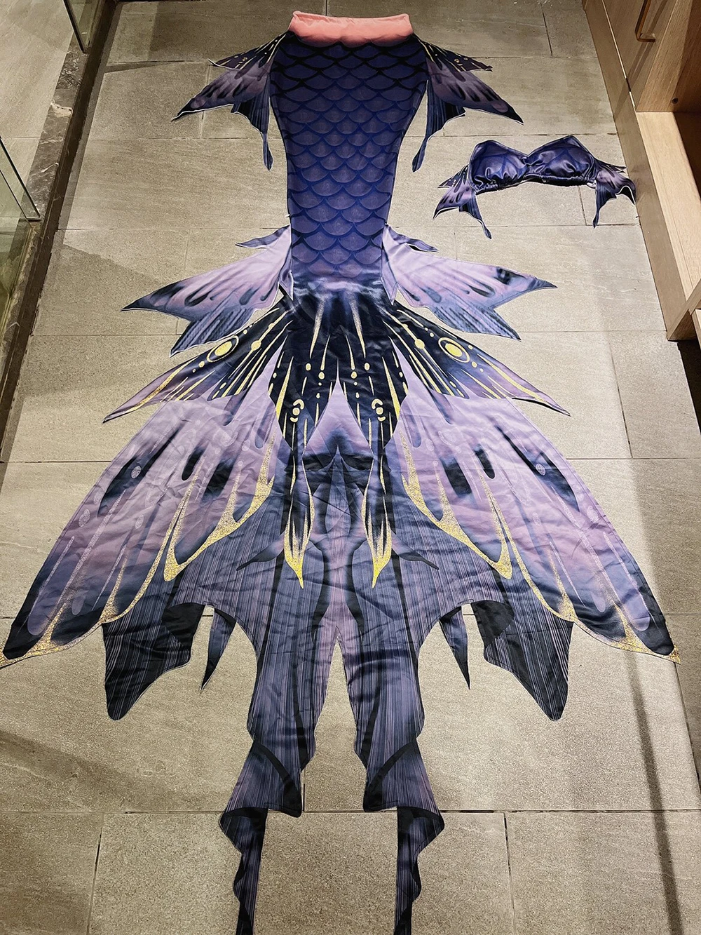 

Mermaid Tail Swimsuit Aquarium Shooting Performance Fish Skin Beautiful Dragonfly Tailored Mermaid cosplay Costume