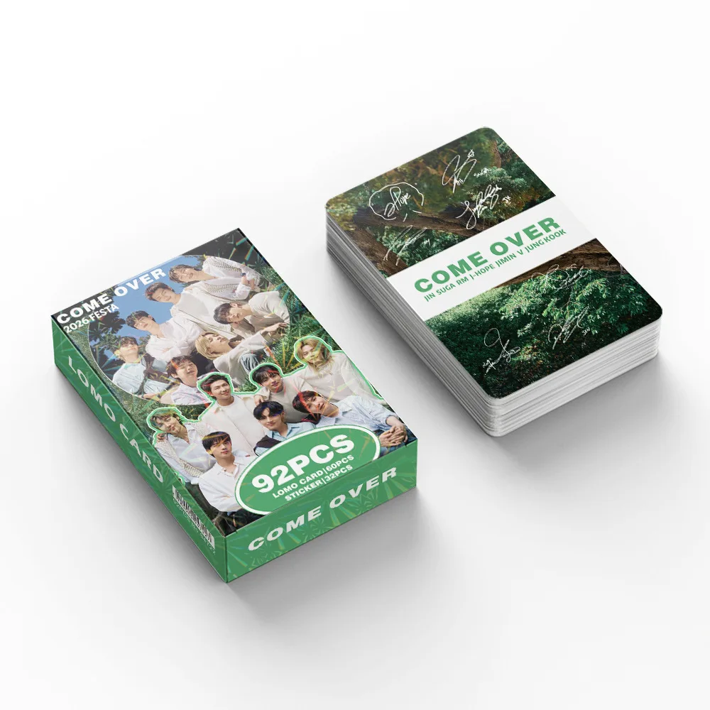 92 mini-cartes de célébrités, 13e anniversaire 2026, FESTA, cartes photo, autocollants, cartes LOMO, cartes de soutien pour fans, cadeaux