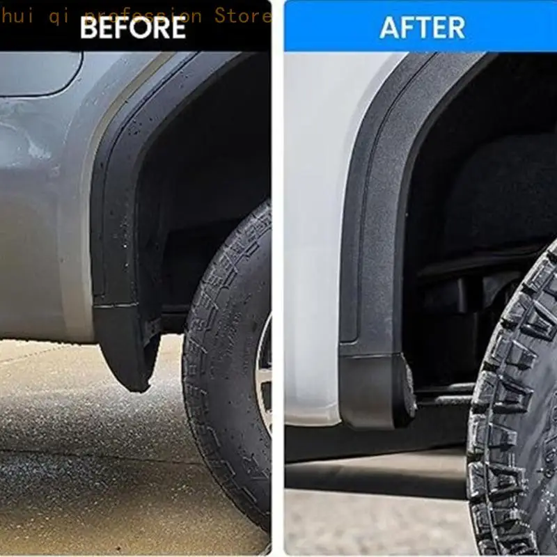 Vorderer und hinterer LKW-Schutz mit schwarzer ABS-Schmutzfängerabdeckung für Pickups H8WE – Detail 4