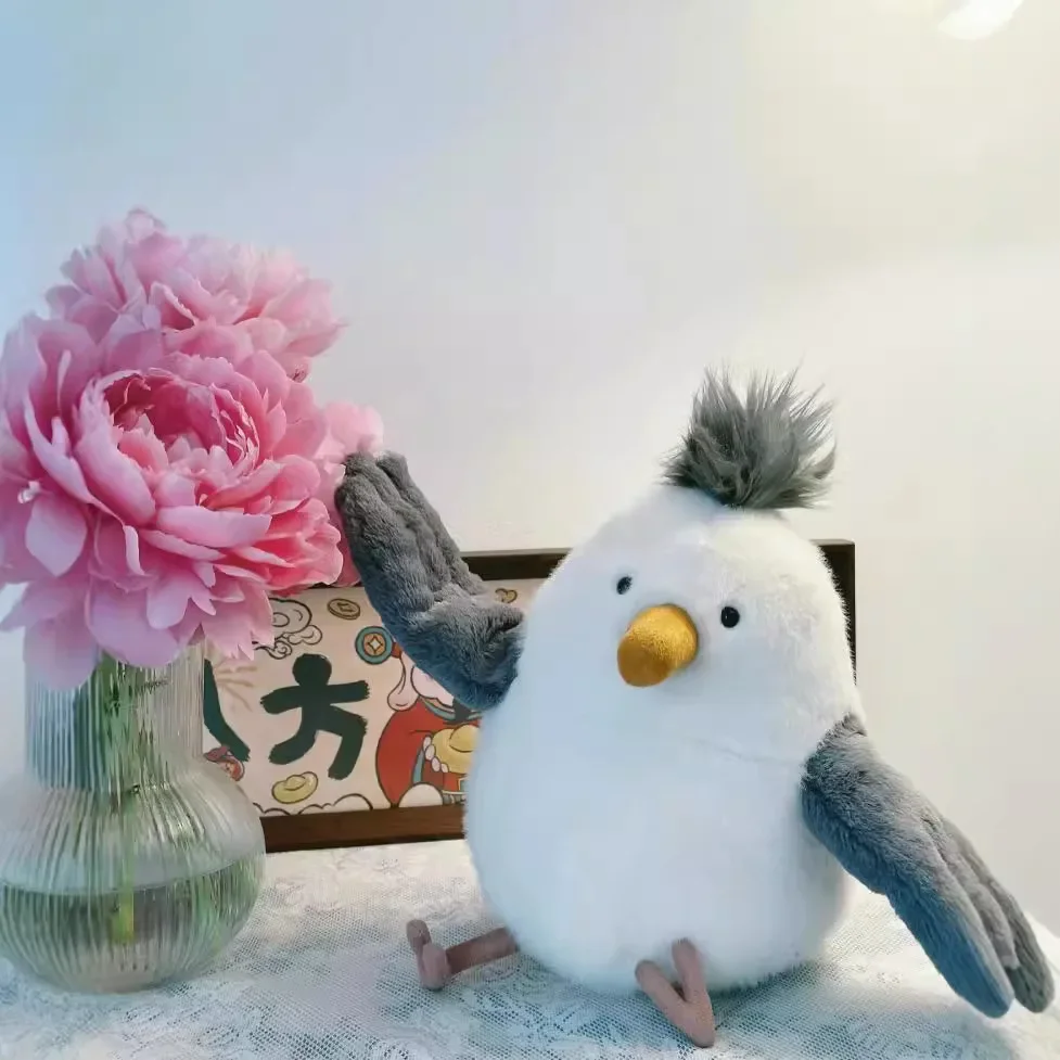 Chipper Seagull Doll Soft Plush Toy Baby Cute Gift Girls Children Holiday Gift Doll Stuffed Toy