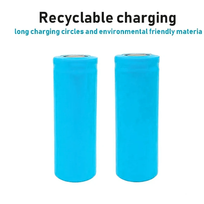 PURFIELD 18500 Batteries Real 1600mAh Li-ion Lithium 3.7V Rechargeable For Toy FlashLight Torch Battery Power Bank LED Energy